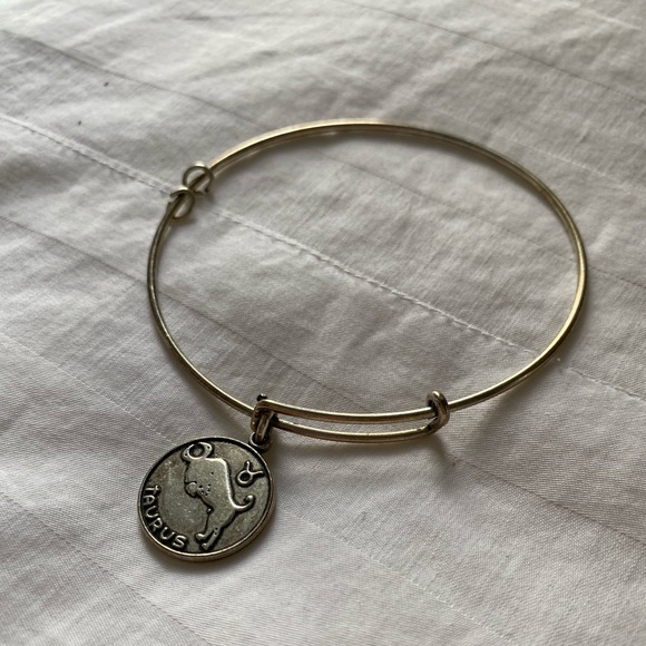 Alex and Ani Silver Taurus Zodiac Sign Bracelet - Picture 3 of 10
